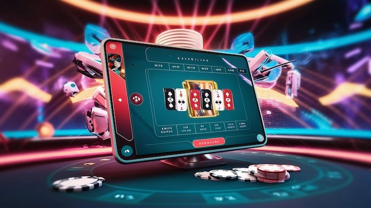 Tampilan live streaming Infinite Blackjack di fokus77 menampilkan dealer profesional dan meja permainan